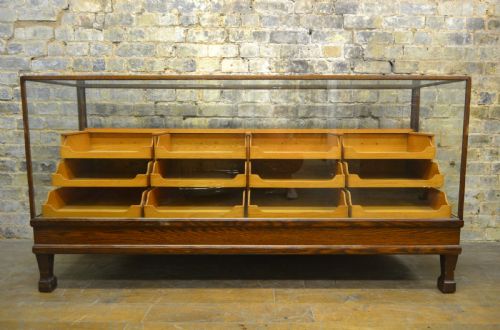 Long Haberdashery Drapers Counter