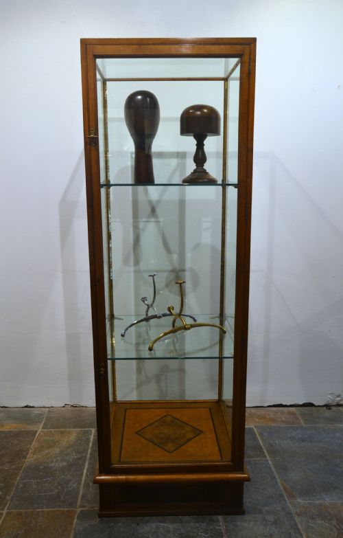 Antique Walnut Shop Cabinet