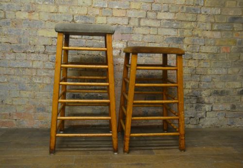 Two Vintage 1930s Gym Horses