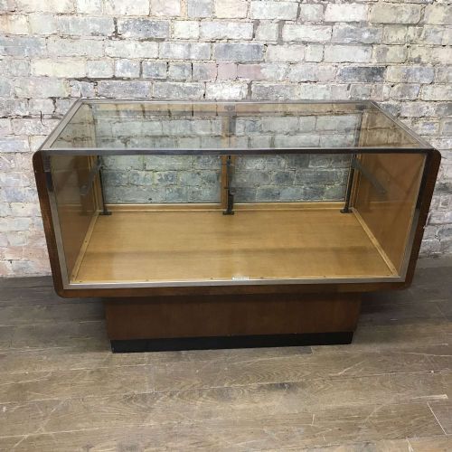 Art Deco Glass Shop Counter