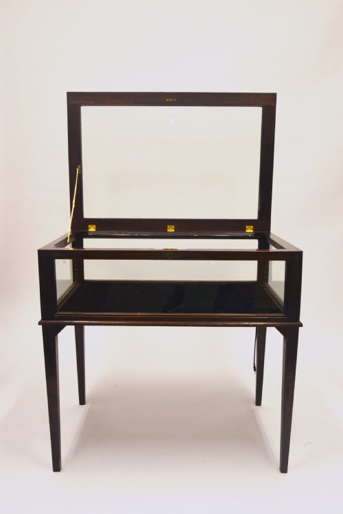 1930s Mahogany Jewellery Display Cabinet