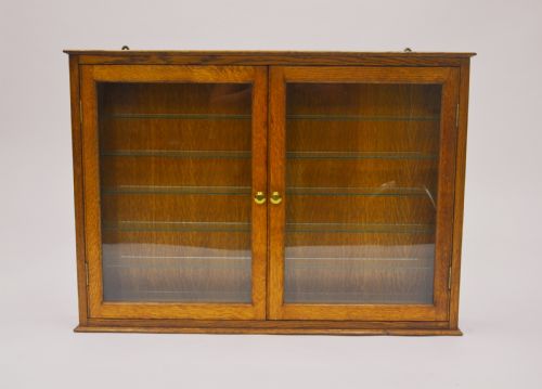 Oak Shop Display Cabinet