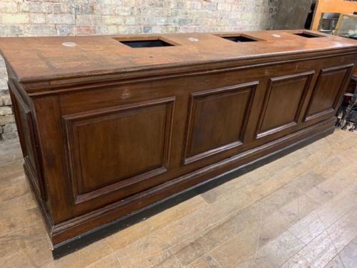 Panelled Solid Counter
