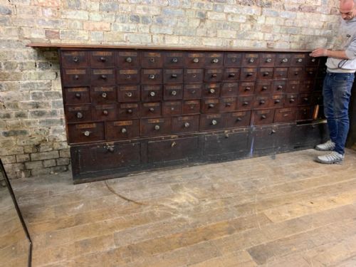 Chemist Bank of Drawers