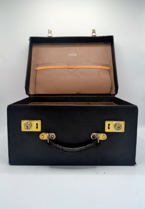 Black Leather Suitcases