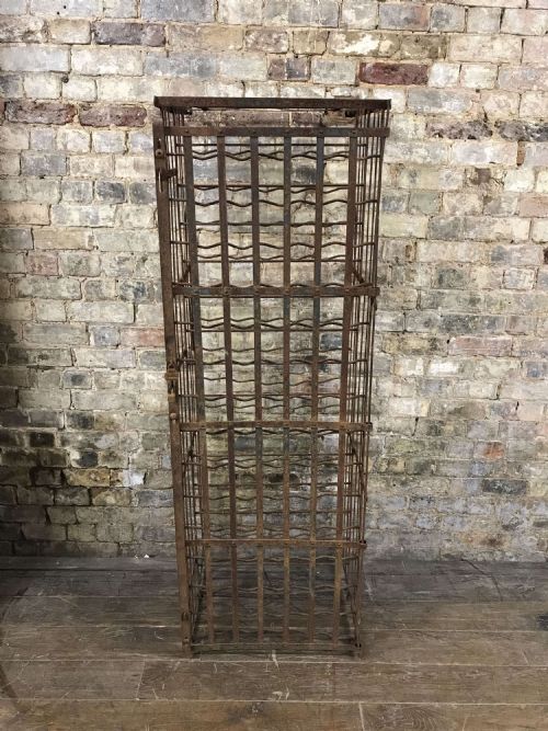 French Steel Wine Cage