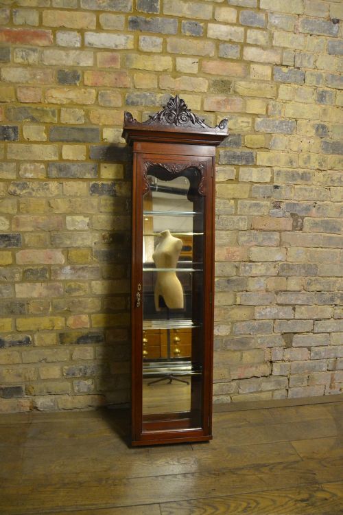Pair of Victorian Jeweller's Wall Cabinets