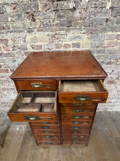 1910s Mahogany Storage Cabinet