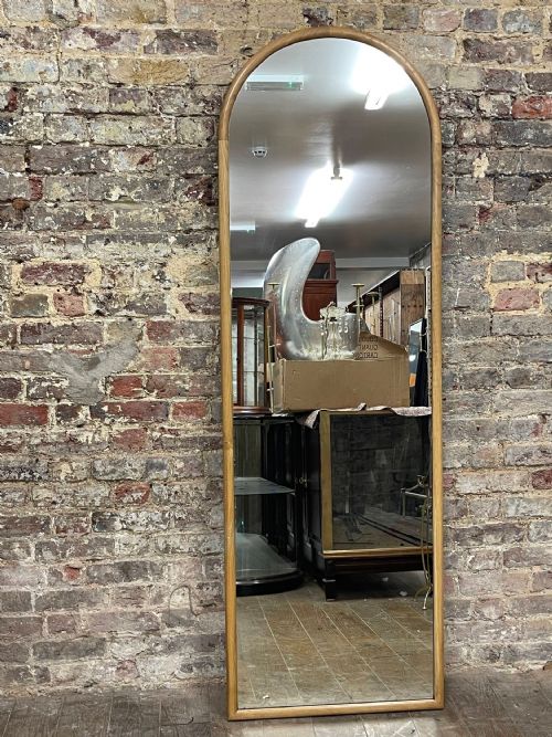 Art Deco Oak Mirror