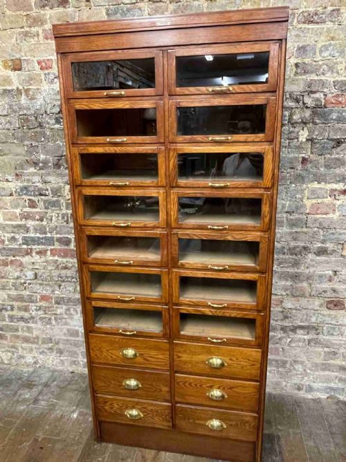 Original Dudley and Co Drapers Cabinet