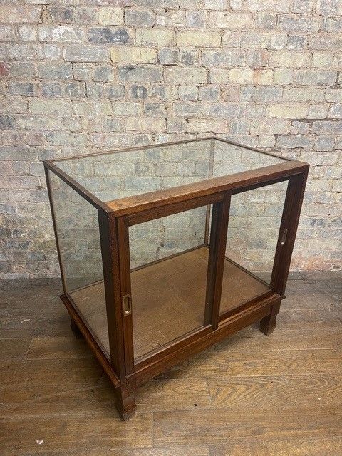 Antique Oak Counter