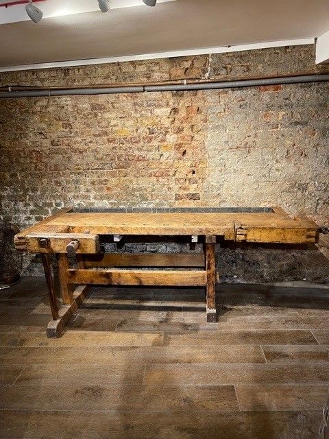 1920s Antique Work Bench