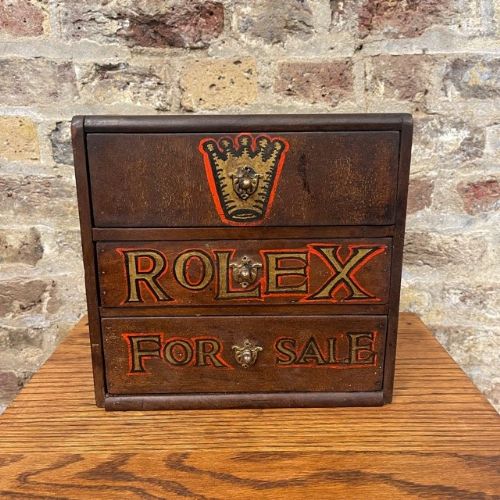 1920 Antique Rolex Jewellery Box