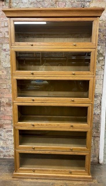 1930s Bookcase Display Cabinet