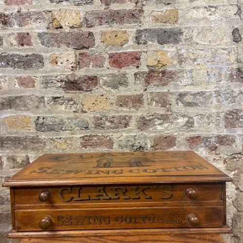 1930s Clark Sewing Box