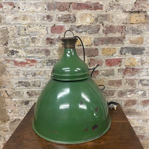 Vintage Factory Lampshade