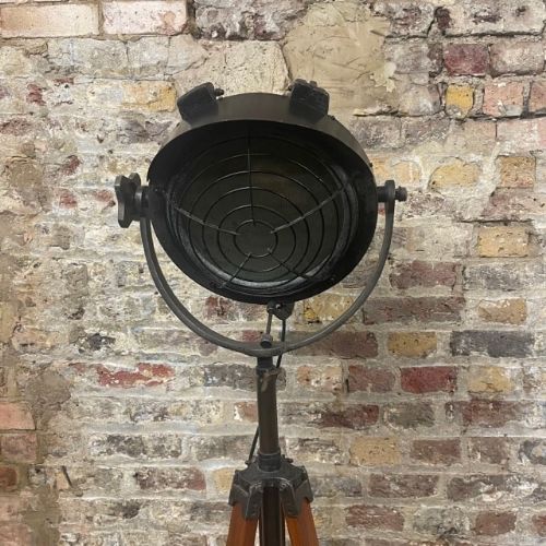 Industrial Tripod Theatre Lamp