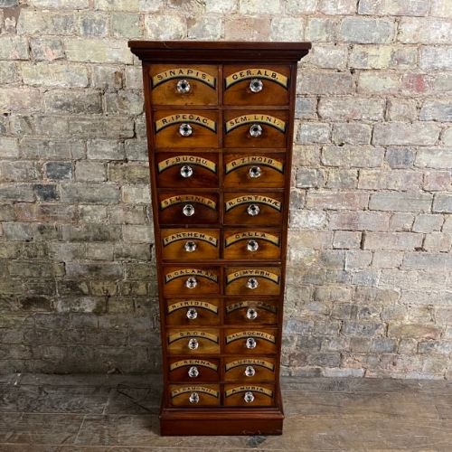 1920s Chemist Drawers