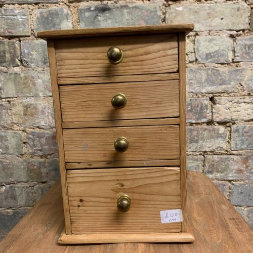 1930S PINE SPICE CABINET - ADDITIONAL PHOTO 1