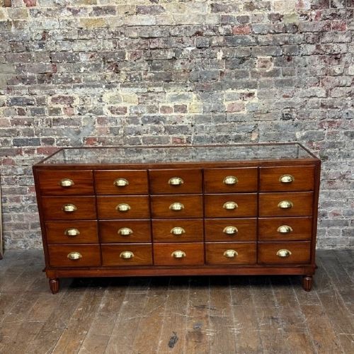 Haberdashery 6ft Drapers Drawer Counter