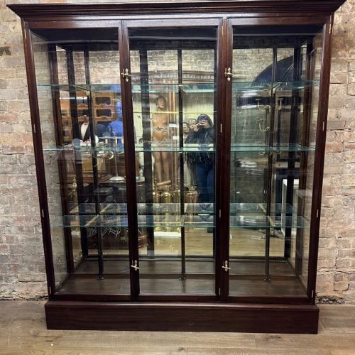 1920s Wall Display Cabinet