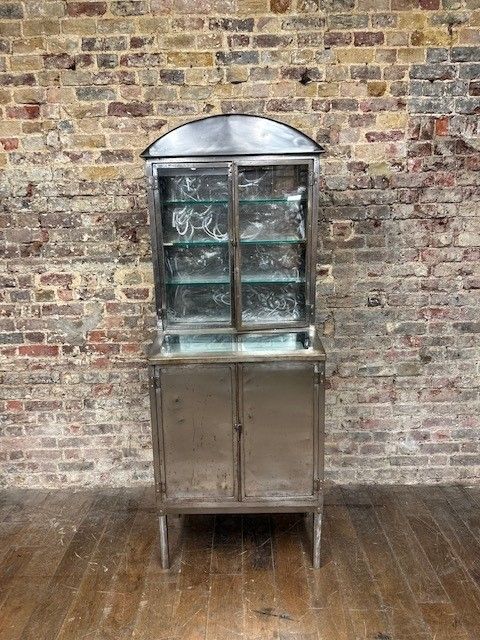 
1920s Doctors Medical Cabinet