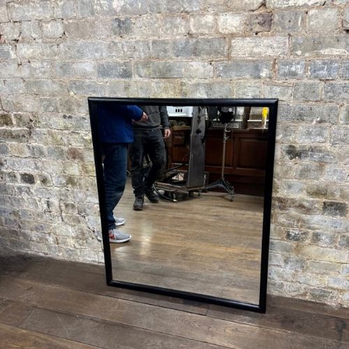 1920s Ebonized Tailors Mirror(2)