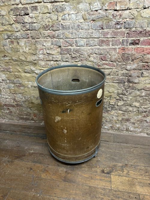 1920s Factory Cloth Bin
