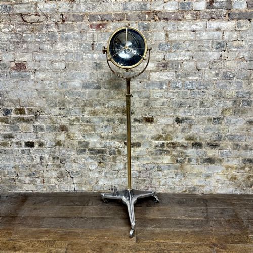 1930s Brass Spot Light
