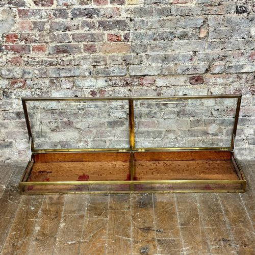 1920s Brass Display Counter
