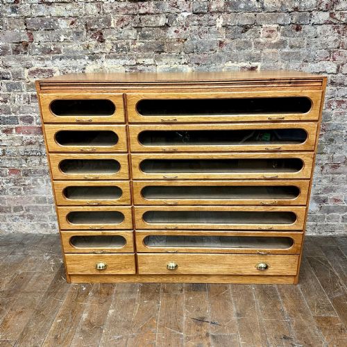 Oak Haberdashery Cabinet
