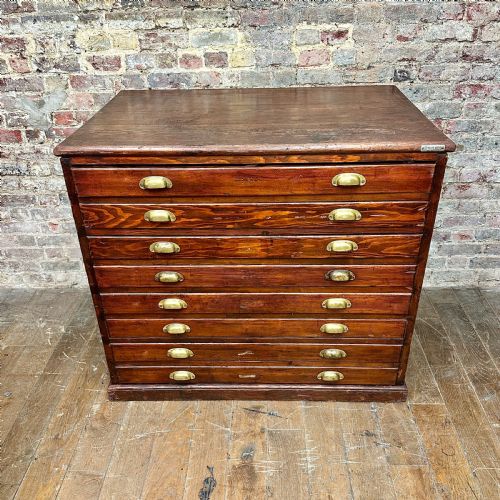 1920s Plan Chest
