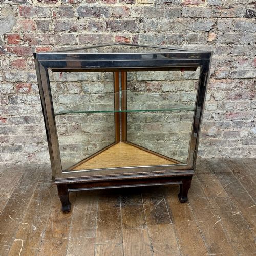 Art Deco Chrome Counter
