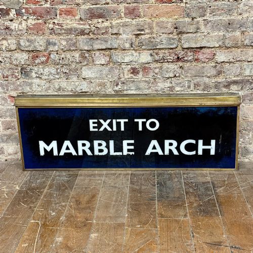 1930s Marble Arch Sign
