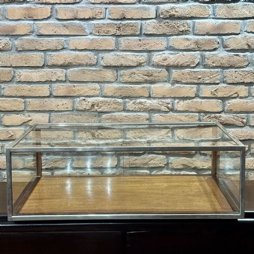 1920s Chrome Jewellers’ Countertop Display Cabinet