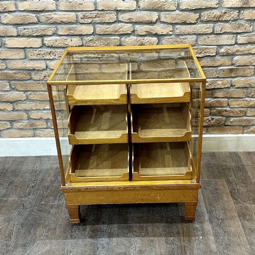 1950s Oak Haberdashery