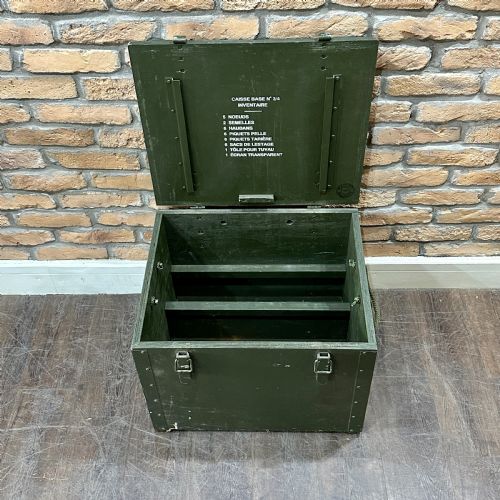 1930s Army Storage Chest
