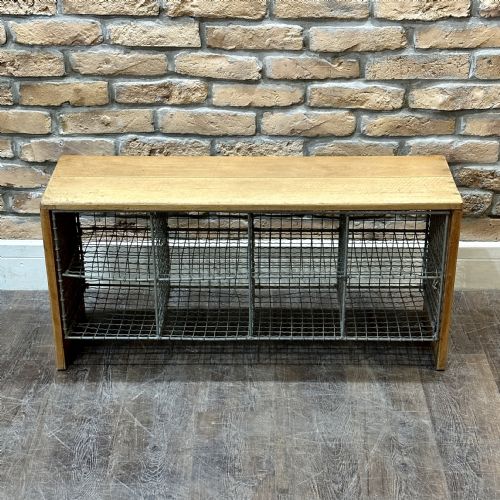 1930s School Shoe Bench