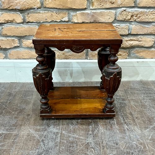 1920s Small Oak Table
