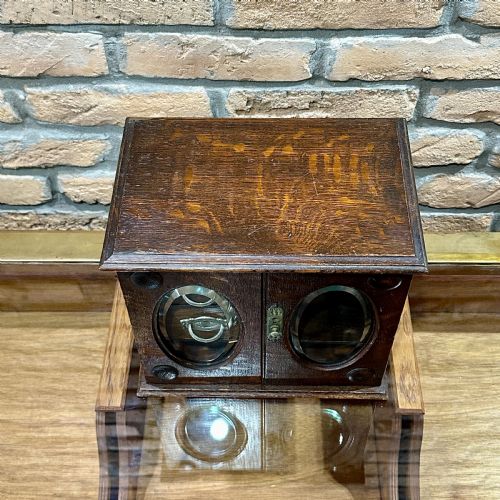 OAK SMOKERS CABINET - ADDITIONAL PHOTO 4