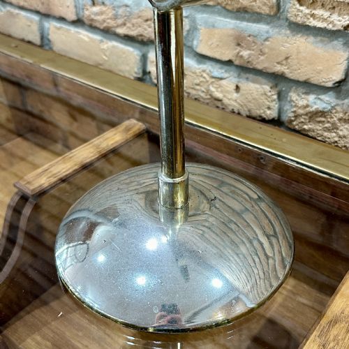 1930S VANITY CHROME MIRROR - ADDITIONAL PHOTO 1
