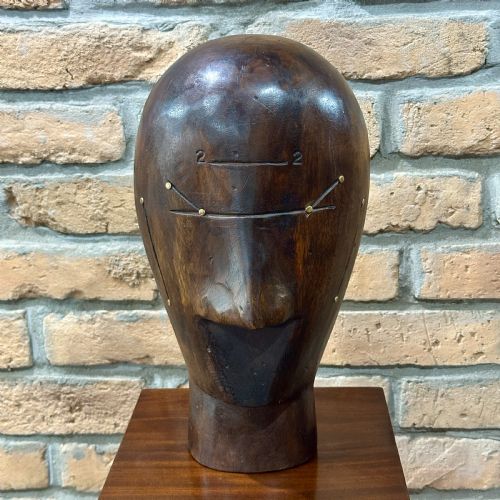 1930s Wooden Head Display

