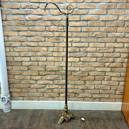 1930s Swan Neck Floor Lamp
