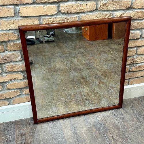 Antique Mahogany Tailors Mirror