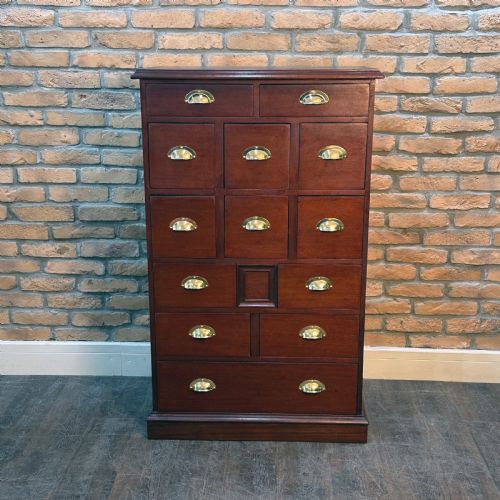 Late Victorian Chemist Drawers