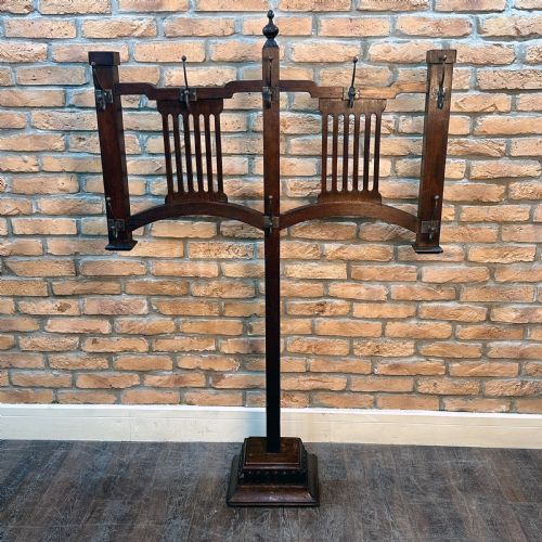 1920s Oak Hall Wall Coat Stand
