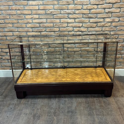 1930s Bronze Framed Display Counter