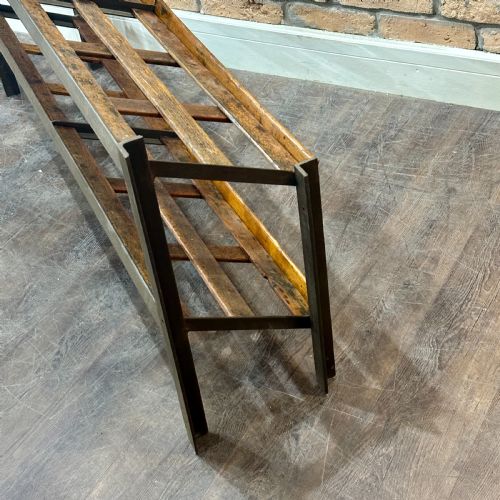 1930S BRONZE OAK SHOP DISPLAY COUNTER - ADDITIONAL PHOTO 3