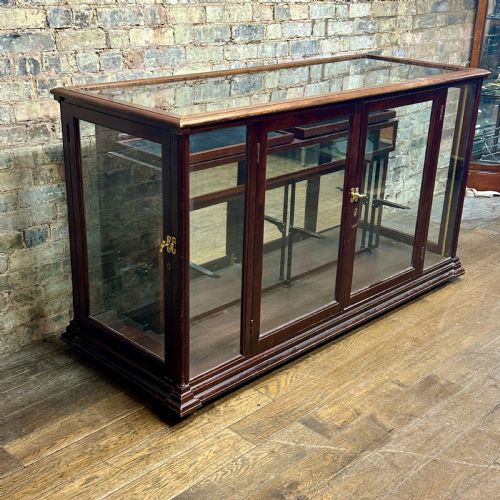 1920S MAHOGANY SHOP SERVING COUNTER - ADDITIONAL PHOTO 1