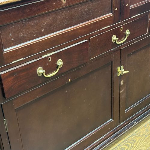 1920S MAHOGANY SHOP SERVING COUNTER - ADDITIONAL PHOTO 3